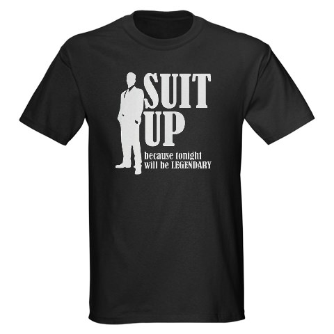 Suit up the Barney way with this T-Shirt