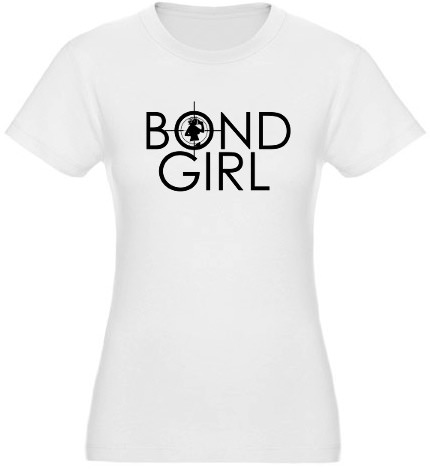 A T-shirt for the real Bond girl