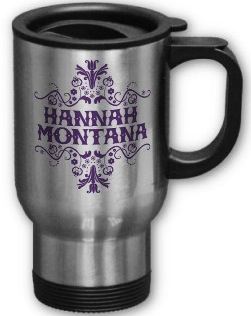 Great Hannah Montana Steel Travel Mug