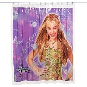 Have a shower with the Hannah Montana shower curtain