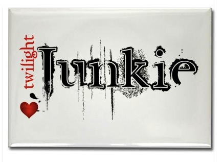 Twilight Junkie magnet for a real vampire junkie