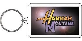 Hannah Montana Classic logo keychain