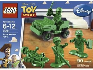 Toy Story Lego Army Men on patrol