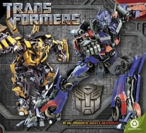 Transformers 2011 Wall Calendar