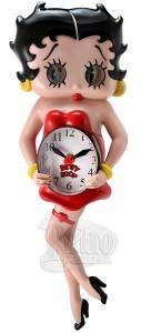 Betty Boop Animated Wall Clocks