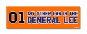 General Lee Bumper Sticker