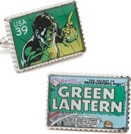 Green Lantern Stamp Cufflinks