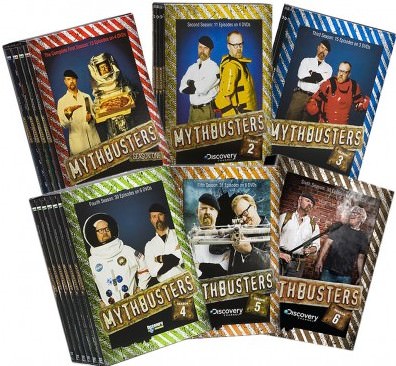 MythBusters Seasons 1-6 DVD Set