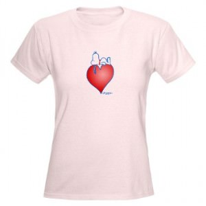Snoopy Heart T-Shirt