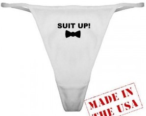 Suit Up Thong