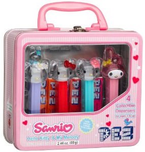 Hello Kitty PEZ candy with free lunchbox