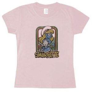 A Pink Smurfette T-Shirt for the real Smurf fan