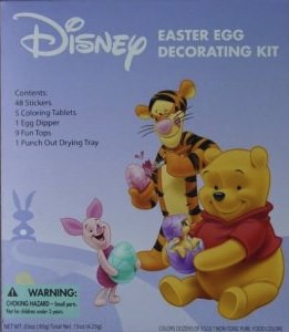 Winnie the Pooh Easter egg decorating kit