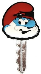 Get your keys look like Papa Smurf with this key cap