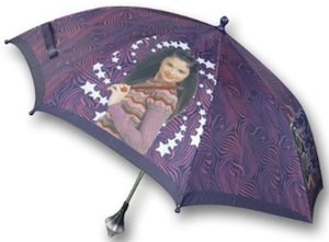 Wizzards of waverly place umbrella with Alex Russo