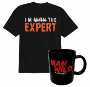 Man Vs Wild T-Shirt & Mug Set