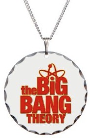 Who likes the Big Bang theory will like this necklace. A great piece of Jewelry.