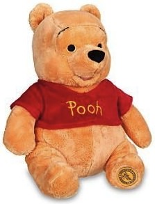 A 12" plush bear that look just like winnie the pooh