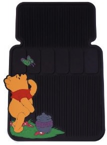 Protect your cars interior with these Winnie the Pooh Floor Mats.