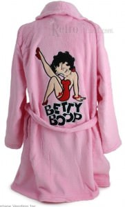 Betty Boop Pink Bathrobe
