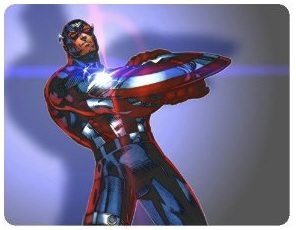 Captain America Mousepad