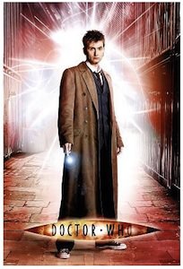 David Tennant as Doctor Who on a great looking poster