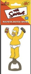 Open your duff beer with a Homer Simpson Bottle Opener