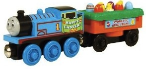 Thomas the tank engine easter train for the wooden railway