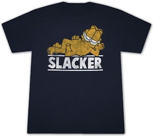Garfield the slacker cat t-shirt