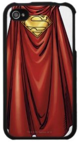 Superman red cape iphone 4 case