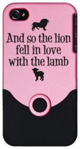 Twilight Lion And Lamb iPhone 4 Case