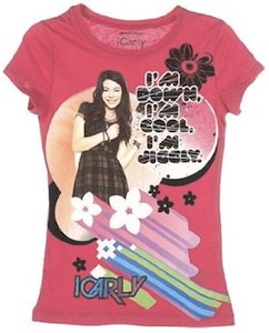 shirts on icarly