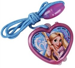 Tangled Princess Rapunzel necklace and lip gloss