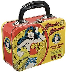Wonder Woman tin lunch box