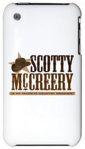 American Idol Scotty McCreery iPhone 3G Hard Case