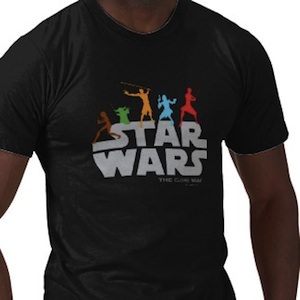 Star Wars the Clone Wars Jedi Fighters t-shirt