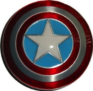 Belt Buckle of the shield from Captain America