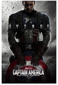 Captain america movie poster for a super low price