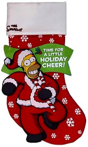 Christmas Stocking based on Homer Simpson