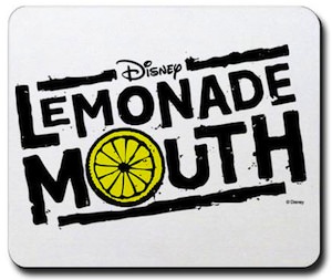 A lemonade mouth logo mousepad that is what you want 