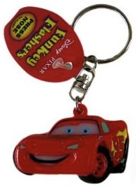 Cars 2 Lightning McQueen Key Chain