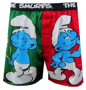 Smurfs Naughty or Nice Boxers for men