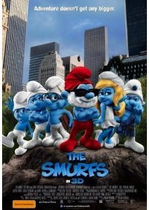 The Smurfs Movie poster