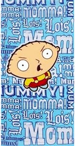 Family Guy Stewie Beach Towel