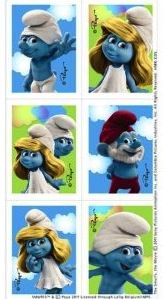 tons of sweet smurf stickers for any occasion 