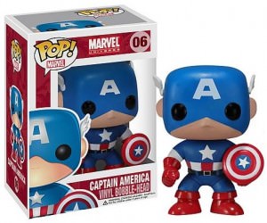 Marvel Captain America Pop! Vinyl Bobble Head