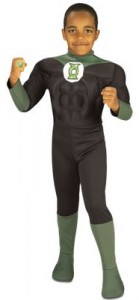 Green Lantern Kids Costume And Ring