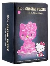 3D jigsaw puzzle of Hello Kitty