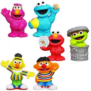 Sesame Street 6 Figure Set