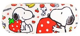 peanuts fans will love this Snoopy eyeglass case